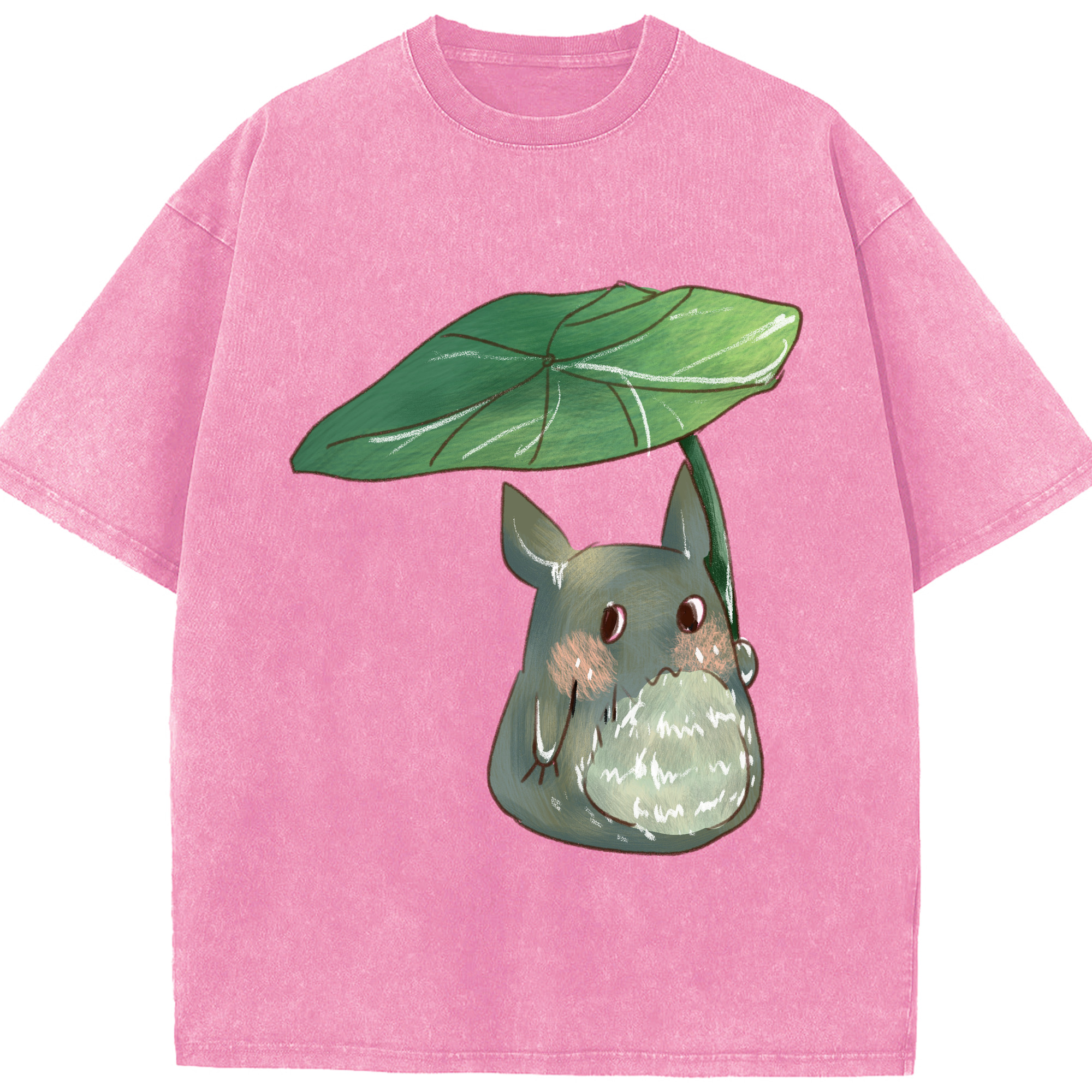 （画像用） となりのトトロ 草壁メイ 草壁サツキ My Neighbor Totoro Satsuki Kusakabe Mei Kusakabe 綿100% ヴィンテージ風 半袖Tシャツ（フロントプリント）